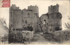 CPA Bourbon l'Archambault le chateau facade meridionale 