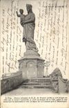 CPA Le Velay Illustre le Puy statue Colossale de N D de France erigee en 1860 sur le rocher Corneill