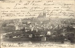 CPA Clermont Ferrand vue generale 