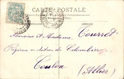 CPA Clermont Ferrand le Quartier Desaix Regiment d'Artillerie 