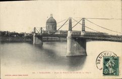 CPA Toulous Pont St Pierre et Dome de la Grave 