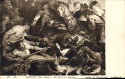 CPA Rubens Peter Paul la Chasse au Sanglier Musee de Longchamp Marseille 