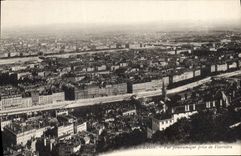 CPA Lyon Vue panoramique prise de Fourviere 