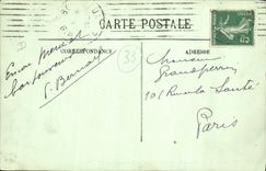 CPA Bordeaux Monument des Girondins et les Quinconces 