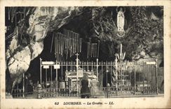 CPA Lourdes La Grotte 