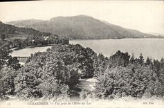CPA Gerardmer Vue prise de l'Hotel du Lac 