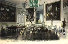 CPA Compiegne Le Chateau Le Salon de Musique 