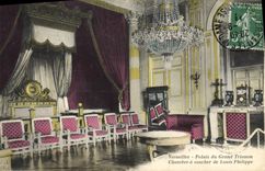 CPA Versailles Palais du Grand Trianon Chambre a coucher de Louis Philippe 