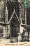 CPA Paris Basilique Notre Dame Porte des Chantres 
