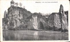 CPA Paris Les Buttes Chaumont 