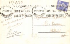 CPA Lourdes La Grotte 