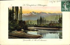 CPA Le Dauphine Pittoresque Grenoble l'Ile d'Amour 