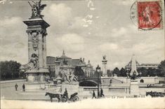 CPA Paris Le Pont Alexandre III 
