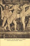 CPA Andrea Mantegna Tre putti dettaglio de un Affesco Palazzo Ducate gia Gonzaga Mantova 