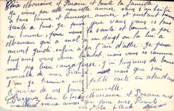 CPA Fantaisie Fleurs Fer a cheval