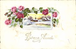 CPA Fantaisie Fleurs