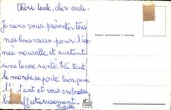 CPA Bonne annee