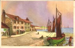 CPA Bateaux de peche