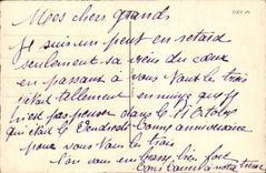 CPA Fantaisie Fleurs Fer a cheval