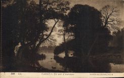 CPA Musee du Louvre Cabat Un soir d'Automne 