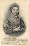 CPA Lourdes Portrait authentique de Bernadette 