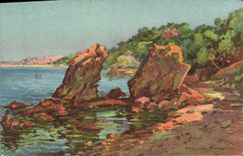 CPA Le Mourillon pres Toulon par Henry Raymond 