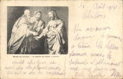 CPA Musee de Louvre Le Denica de Cesar Valentin 