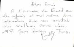 CPA Bonne annee