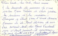 CPA Une chanson douce Loup Biche