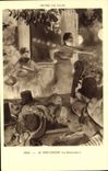 CPA Musee de Lyon Degas Le Cafe Concert Les Ambassadeurs 