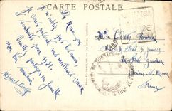 CPA Bonne annee Chameau