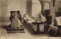 CPA Musee du Luxembourg Les Hommes du Saint Office 