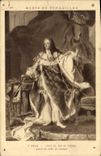 CPA Musee de Versailles Rigaud Louis Roi de France