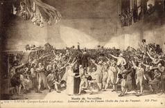 CPA Musee de Versailles David Jacques Louis Serment du Jeu de Paume Salle du Jeu de Paime 