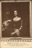 CPA Musee du Louvre Ecole Romaine Santi Raphaelo dit Raphael Sanzio Portrait de Jeanne d'Aragon du P