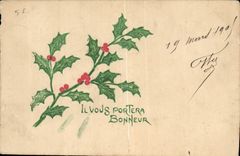 CPA Fantaisie Fleurs