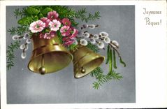 CPA Fantaisie Fleurs