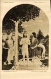 CPA National gallery Francesca P Della Baptism of Christ 