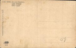 CPA Karl Weise Avant le souper 