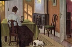 CPA Danische Kunst  Sigvard Hansen