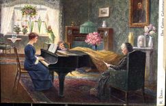 CPA Elster Des Gatten Geburststag