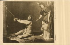 CPA National Gallery Velazqez Christ at the Column 