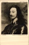 CPA National Gallery Van Dyck Charles I On Horseback 