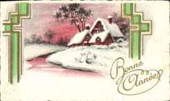 CPA Bonne Annee 
