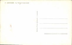 CPA Lourdes La Vierge Cournennee 