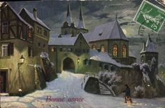 CPA Bonne Annee 