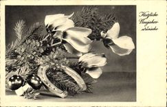 CPA Fantaisie Fleurs