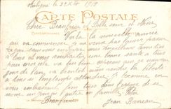 CPA Souhaits de Bonheur Fleurs