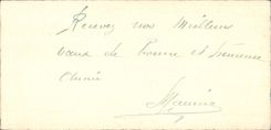 CPA Bonne Annee 