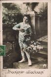 CPA Souvenir Affectueux Enfant